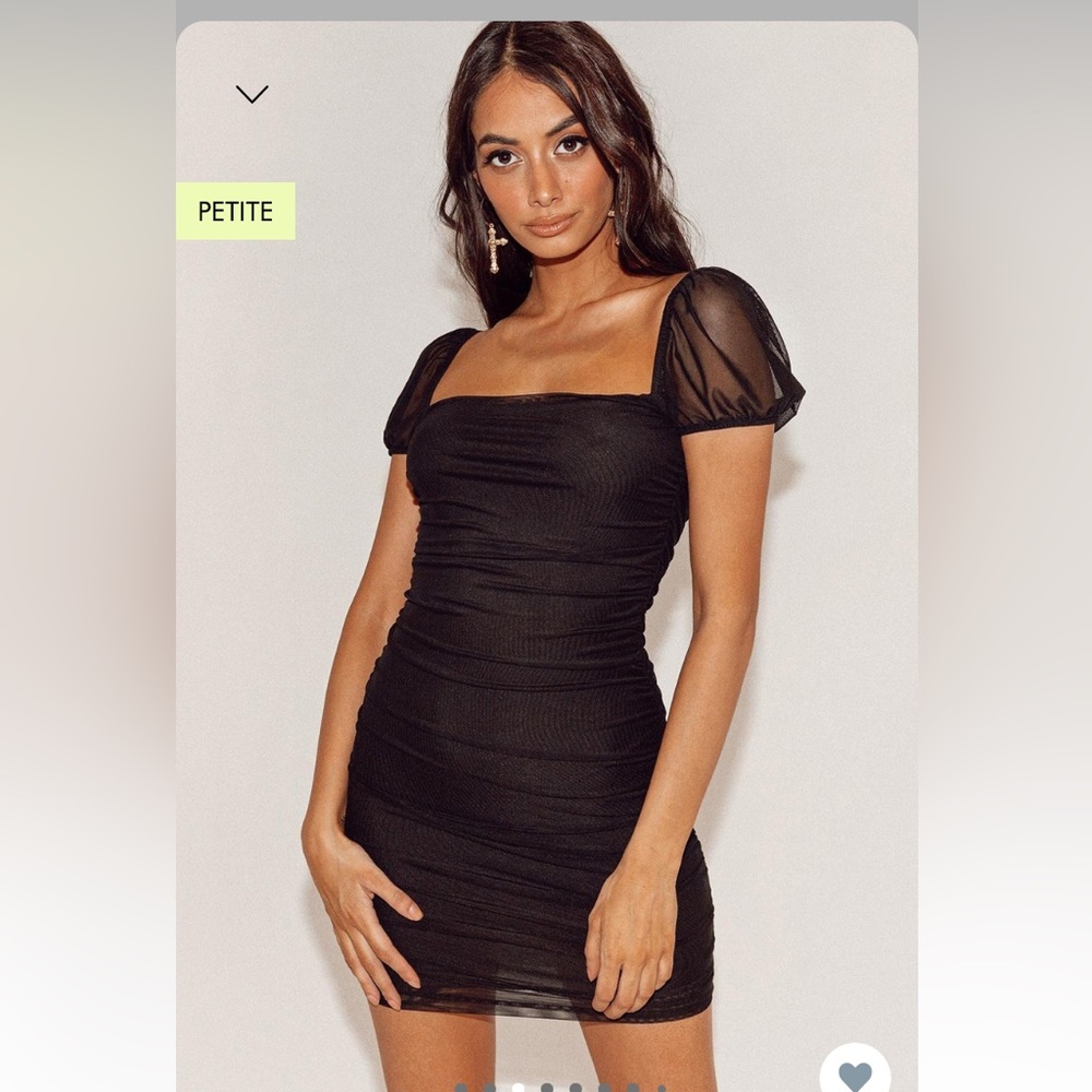 NWT Princess Polly Charvi Black Dress